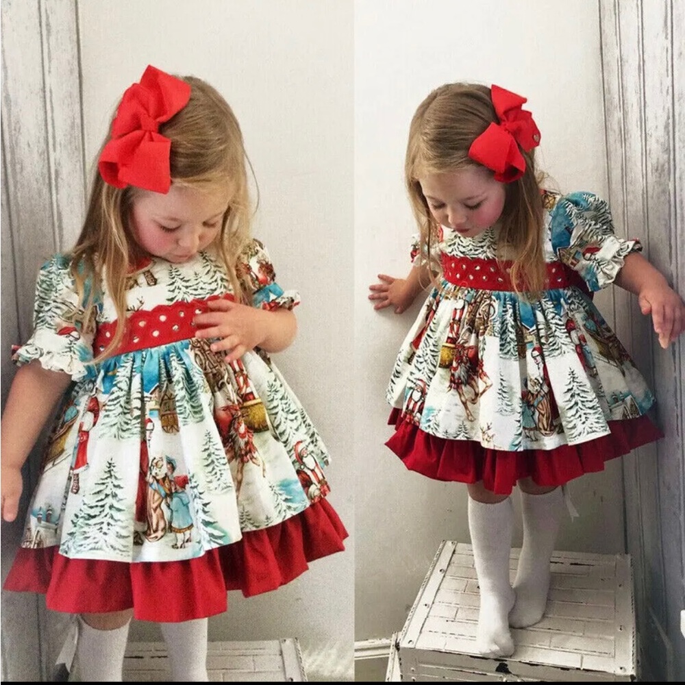Christmas princess dress